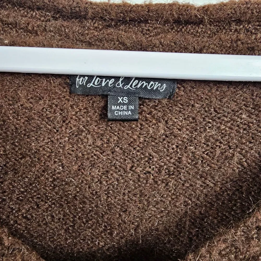 For Love And Lemons cable knit